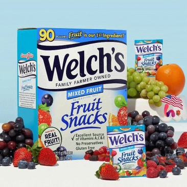 Kẹo Dẻo Trái Cây Welch's (Thùng 90 Gói)