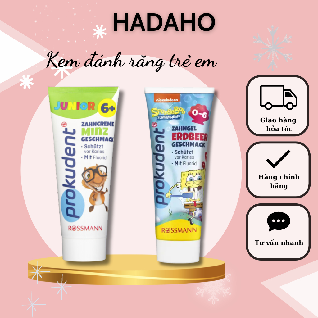 Kem Đánh Răng Prokudent Trẻ Em 75ml