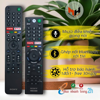 Điều khiển giọng nói dùng cho tivi Sony smart, remote sony giọng nói hàng loại 1
