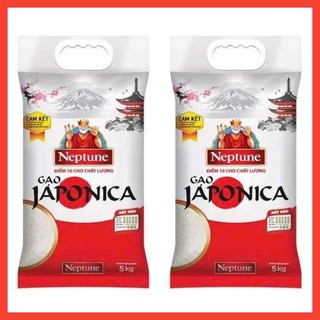  GẠO NEPTUNE JAPONICA TÚI 5KG( 10KG )