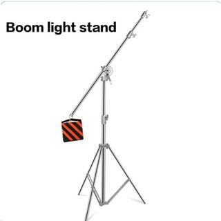 Chân Boom Đèn Inox 2in1 Tặng Kèm Bao Cát và Móc Treo BSL