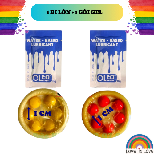 Bao cao su 6 bi nổi lớn 1cm Max XMEN Hộp 1 cái, không gây đau, chỉ gây phê, nên dùng kèm gel bôi trơn, bao cao su sỉ