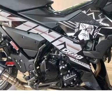 Tem Rời Raider Fi 150 King Drag Xám Đen