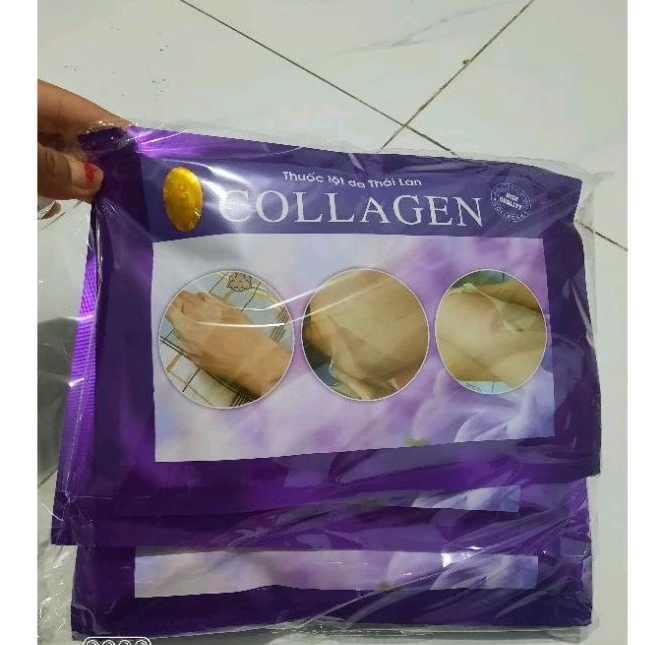Lột thay da sinh học collagen
