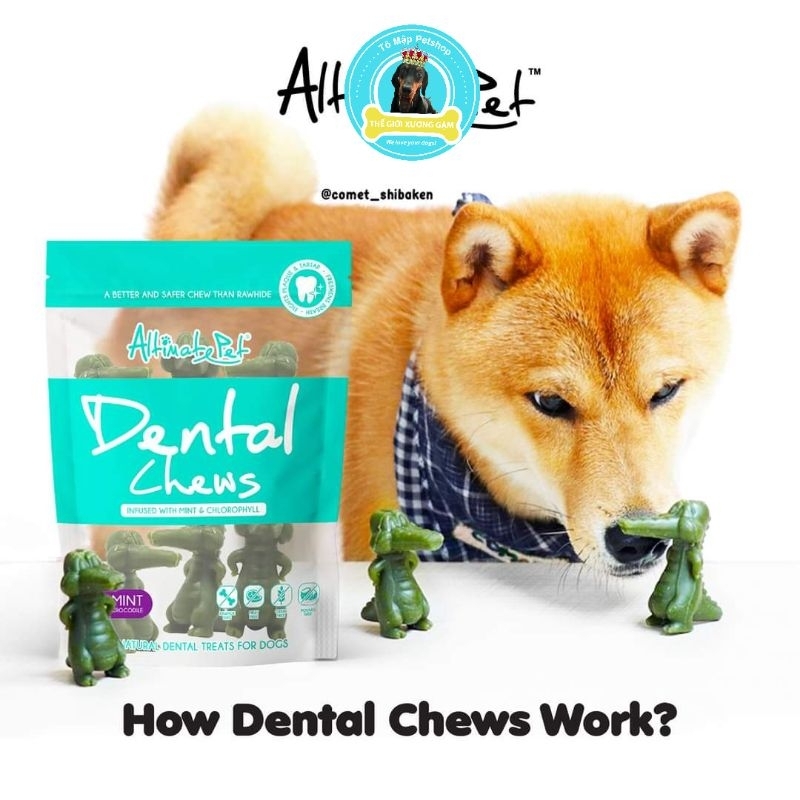 XƯƠNG GẶM SẠCH RĂNG ALTIMATE PET DENTAL CHEW 150GR