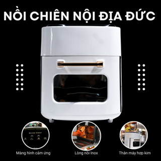 Nồi chiên không dầu 15l - Công nghệ Đức- Chuẩn EU