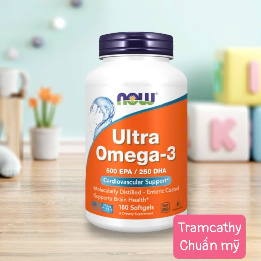 NOW Ultra Omega-3 180 viên