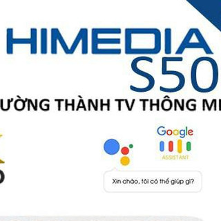 Himedia.. s500 - android tv 9.0 chính chủ google chính hãng - kèm remote voice - s500