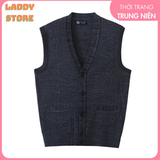 Áo Gile Len Nam Trung Niên Tặng Bố Chất Co Giãn Đẹp+ẢNH THẬT
