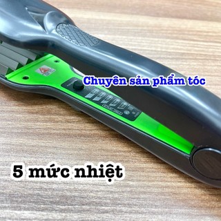 ✅TOKYO Máy bấm tóc dập xù bản lớn TOKYO 8011 cao cấp chất liệu hợp kim phủ ceramic chống hư hại tóc 5 mức chỉnh nhiệt