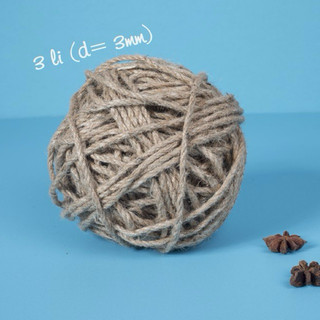 Dây thừng sợi gai 3 ly (Cuộn 40m hoặc 60m)