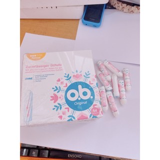 [Tách lẻ] Băng vệ sinh Tampon Ob - Đức