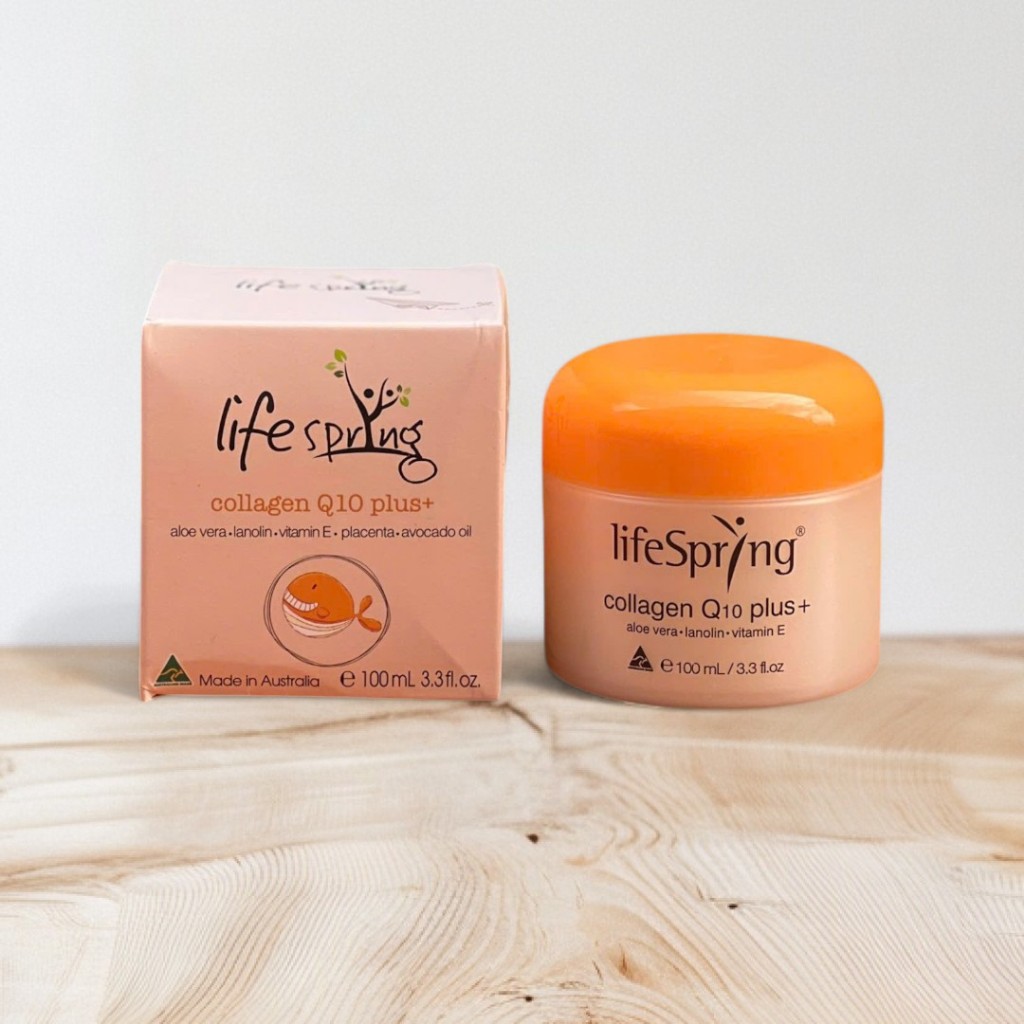 Kem nhau thai cừu Úc lifespring collagen q10 mẫu mới