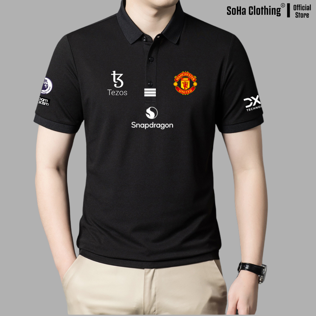 Áo Polo Nam SoHa Clothing Áo Câu Lạc Bộ Manchester united , phong cách thể thao , lịch lãm , SHMU