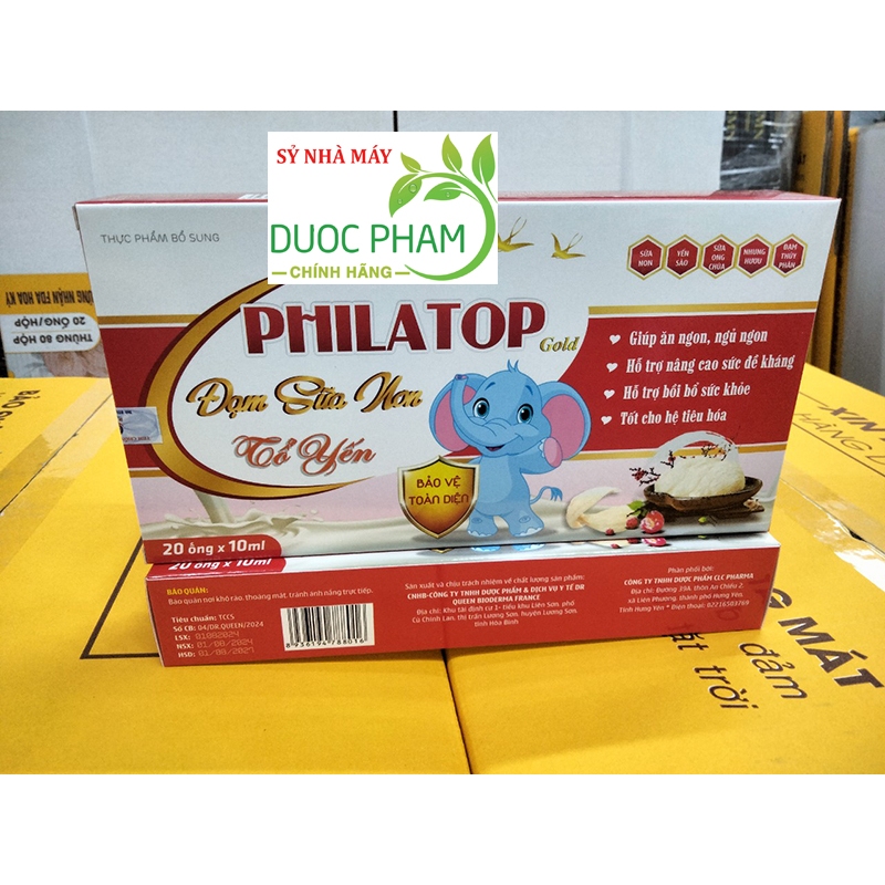 Combo 10 hộp Philatop Yến Sào