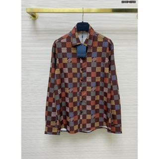 Áo Sơ mi nam LV họa tiết sọc cực nét phong cách trẻ trung chuẩn form