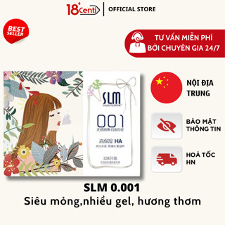 Bao Cao Su Nội Địa Trung Cao Cấp SLM , Siêu Mỏng 001 Siêu Dai Hộp 108 Cái Chính Hãng - 18CENTI