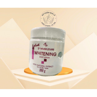 kem Velvet WHITENING BODY LOTION chữ đỏ chuẩn hàng thái hủ 350G