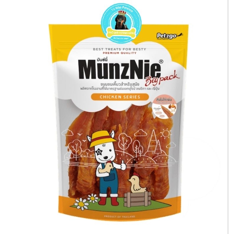 MUNZNIE ỨC GÀ PHI LÊ SẤY CHO CHÓ