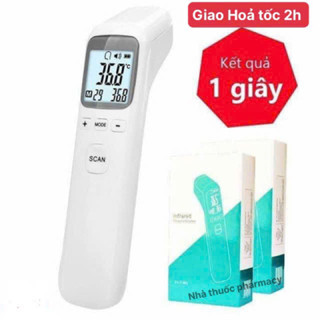 Tặng Pin - Nhiệt kế điện tử hồng ngoại đo trán - Máy Đo Nhệt Độ Cơ Thể CK-T1803 Máy Đo Thân Nhiệt - đo nước