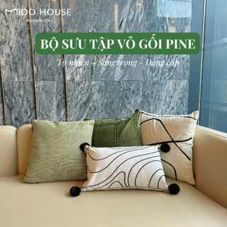  Vỏ Gối Sofa Cao Cấp Pine Gối Sofa Gối Tựa Lưng Sang Trọng Phòng Khách Phòng Ngủ Nhà Hàng Khách Sạn 