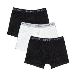[SMAKER]Đồ lót nam Local Brand , chất liệu cotton viền bo thun logo-SMAKER MEN UNDERWEARS