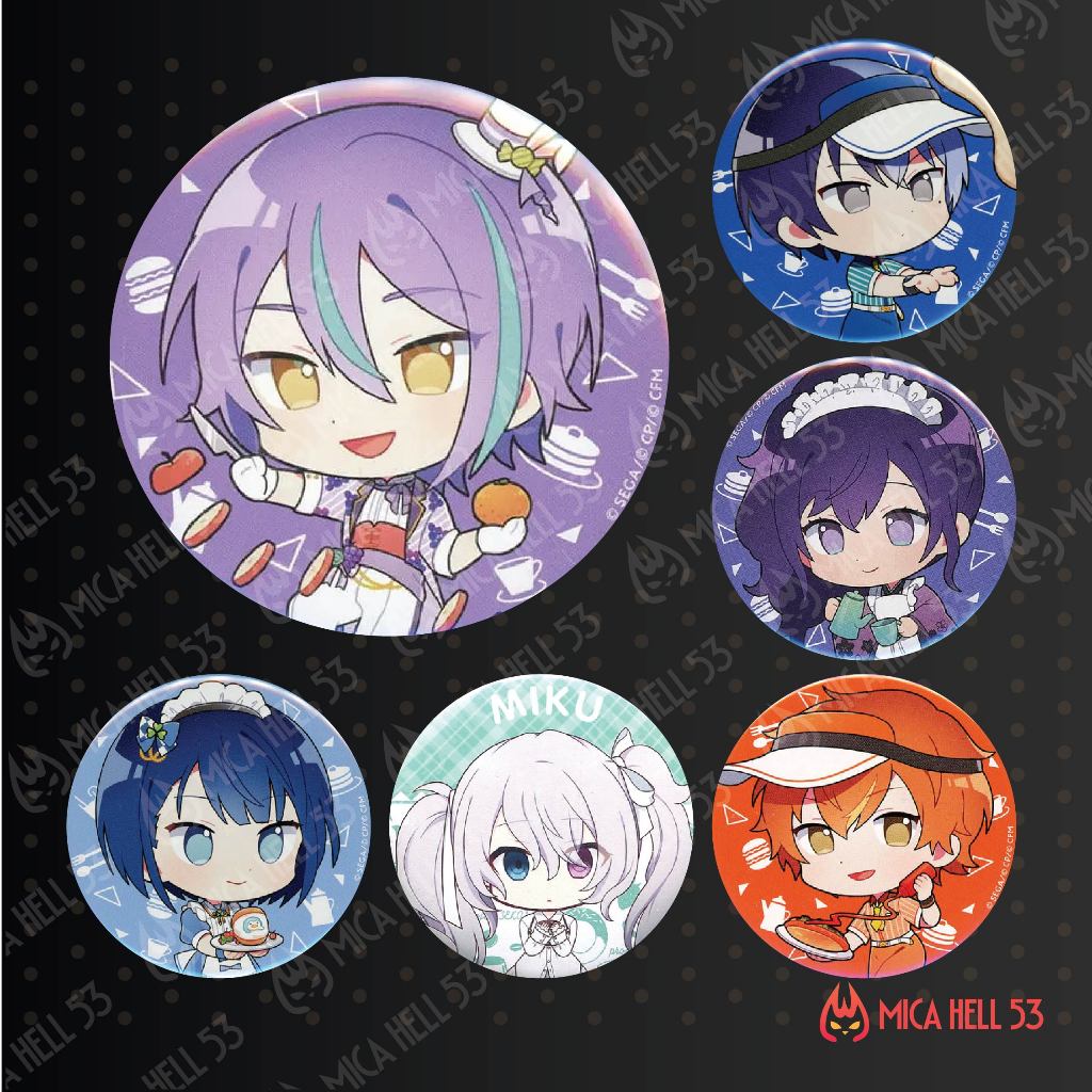 Huy hiệu Project SEKAI Hatsune Miku Lấp Lánh Huy Hiệu Anime Manga Project SEKAI Ver 3 HH129