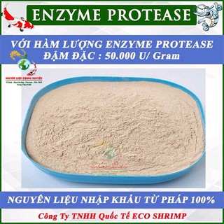 1kg Enzyme Protease phân hủy protein - Enzyme hàng nguyên liệu nhâp khẩu Pháp 100%