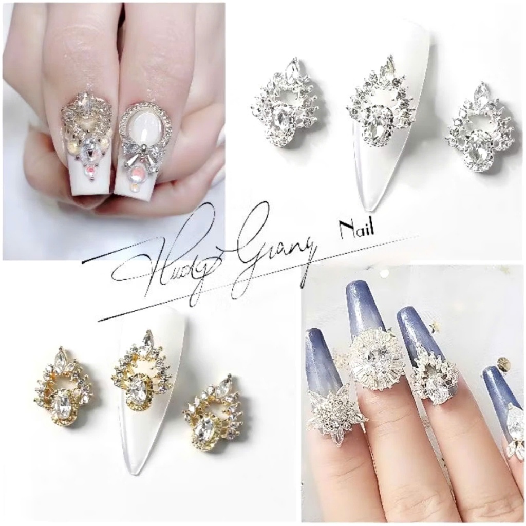 Charm nail - charm đính móng ( đá sáng)