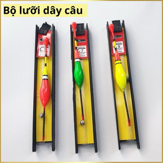 Bộ Phụ Kiện Dây Câu Kèm Phao, Chì, Lưỡi Chuyên Dùng cho Câu Đơn, Câu Đài Và Câu Các Loại Cá Bé