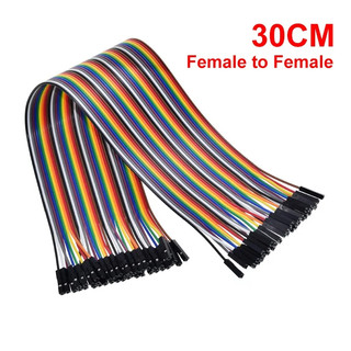 Bộ 40 Sợi Dây Nối 40P 7 Màu Dài 30Cm - Dây Cắm Test Mạch