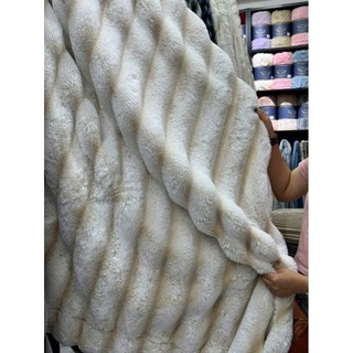 chăn hồ ly vân sóng 3kg