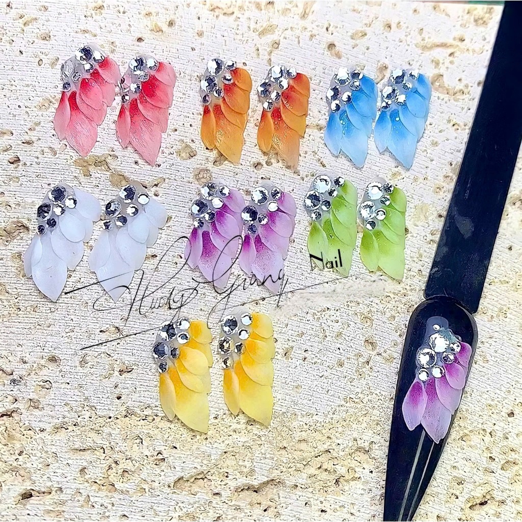 Hoa bột - Hoa nail (hoa đính móng tay)