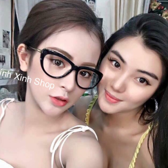 Kính mắt thời trang cao cấp dáng mắt mèo sang chảnh cho nữ