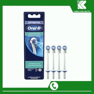  Set 4 đầu thay thế cho tăm nước Oral B Oxyjet   Hàng Đức  