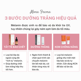 Serum Dưỡng Da Trắng Sáng Tranexamic Mona Frema WHITE Equation Complex 30ml