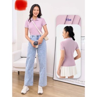 Áo Thun polo Nam, Nữ, Polo Nam, Nữ Phối Viền Sọc Siêu Đẹp Hot 2023