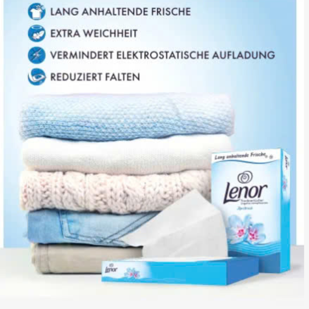 Giấy thơm tủ quần áo Lenor