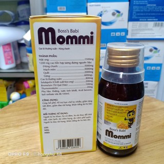 Siro Boss's Babi Mommi chai 100ml