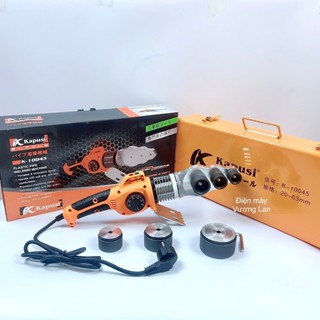 Máy hàn ống nhiệt, PPR cao cấp 20-63mm, 1200W Kapusi Japan, Điều chỉnh nhiệt: 0-300°C