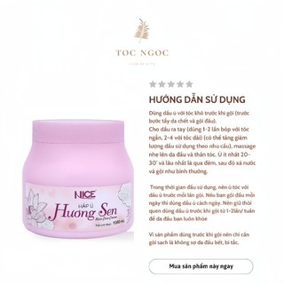 Kem ủ tóc hương sen 1000ML collagen nice ủ tóc phục hồi hư tổn dưỡng óng ả Giảm gãy rụng