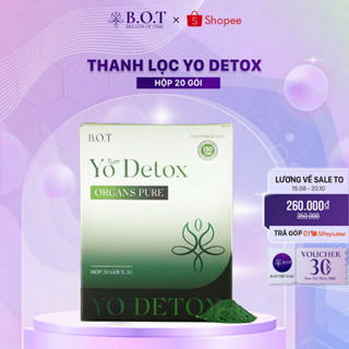 Sản Phẩm Bảo Vệ Sức Khỏe Yo Detox Chính Hãng B.O.T THIÊN KIM Đào Thải Thanh Lọc Cơ Thể Tăng Đề Kháng