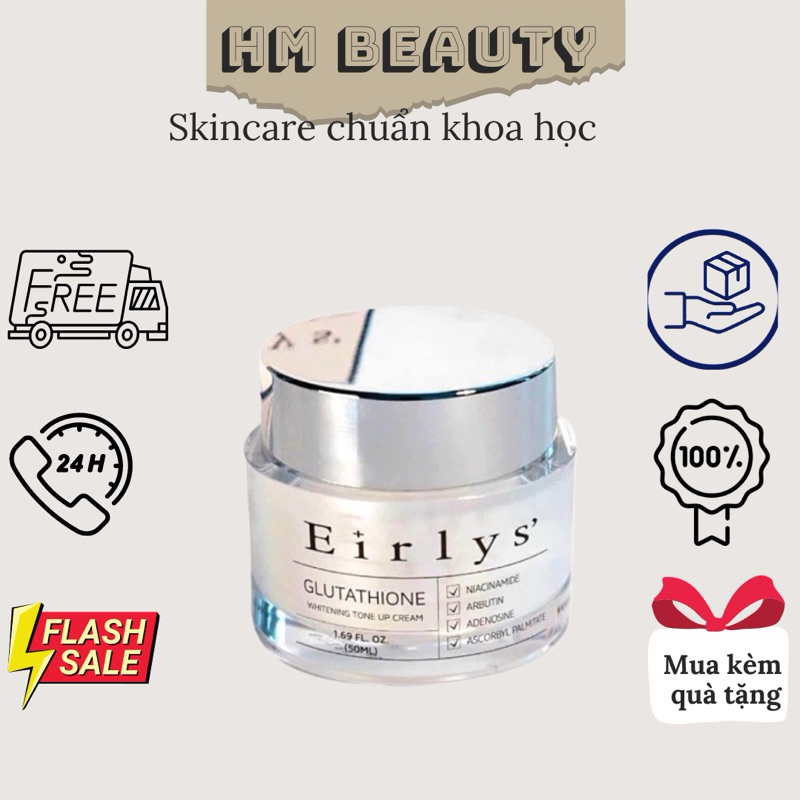 KEM DƯỠNG EIRLYS' GLUTATHIONE NÂNG TONE - 50ML