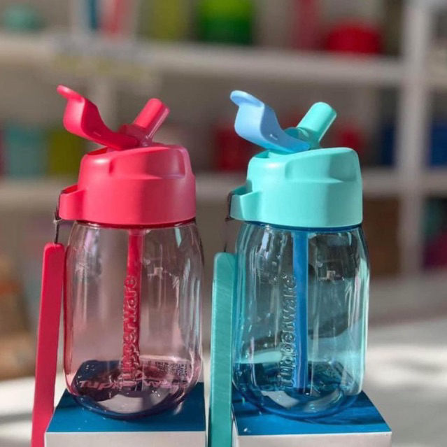 Bình nước Mini Lohas 350ml có ống hút