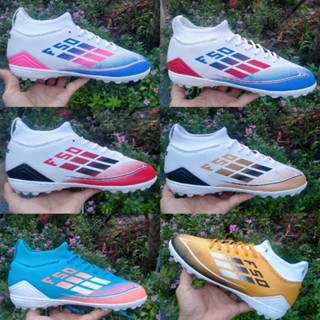 Giày bóng đá F50 Elite Cổ Cao , Cổ Thấp đế cao su tặng kèm tất dây phối màu và băng keo ĐÃ KHÂU TOÀN BỘ ĐẾ