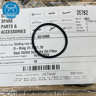 Ốc xả dầu Piaggio - Vespa ( chính hãng ) phù hợp tất cả các dòng xe piaggio vespa