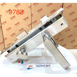   Chính hãng  9783 Khoá tay gạt Inox SUS 304 dùng cho cửa nhôm hệ 700 sắt hộp 3x6cm PASINI- Bảo hảnh 1 năm 