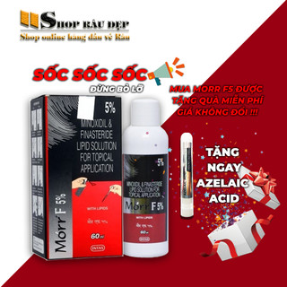 [ TẶNG 1 PEO MIX ] Hỗ Trợ Mọc tóc Morr F5% Minoxidil 5%
