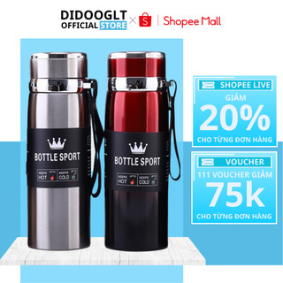 Bình Giữ Nhiệt Nóng Lạnh 1000ml Mẫu Mới Thể Thao - Giữ Nhiệt Siêu Tốt, Làm Từ Chất Liệu Inox 304 Chống Gỉ ( Freeship )