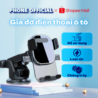 Giá Đỡ Điện Thoại ô Tô Cao Cấp Gắn Taplo và Cửa Gió Điều Hòa, Kẹp Chắc Chắn (N79) - CarePhones